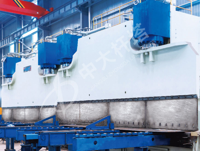 Dual - machine linked bending machine