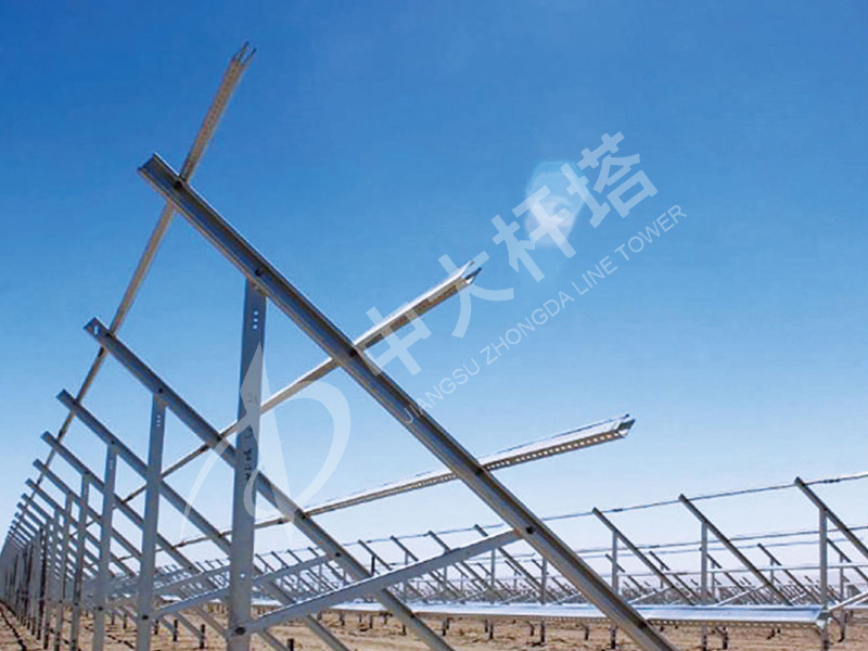 Fixed photovoltaic support